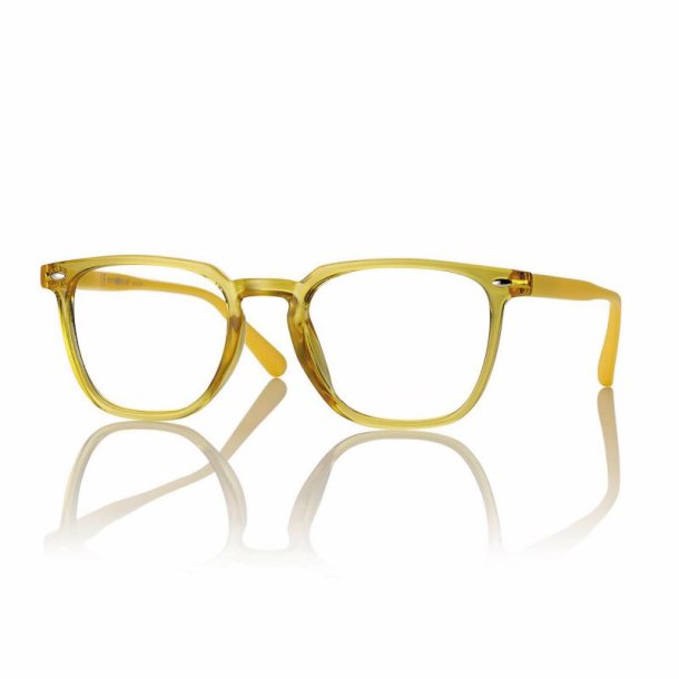 +1.50 SHINY YELLOW 50 20-145 UNISEX PLASTIC READER