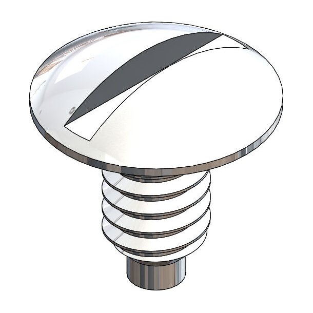 REPLACES 26079 TRIM SCREW, SIL-25,S.S.