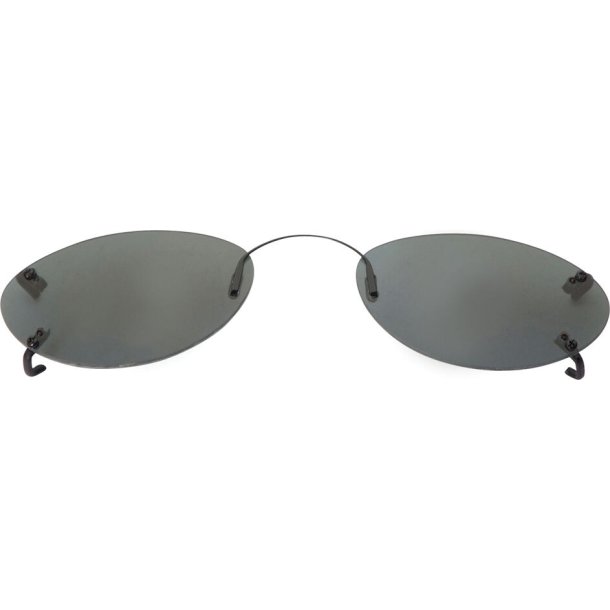 RIMLESS SUNCLIPS: ELLIPSE 50, GRAY