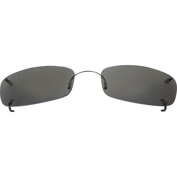 RIMLESS SUNCLIPS: LOW REC. 54, GRAY