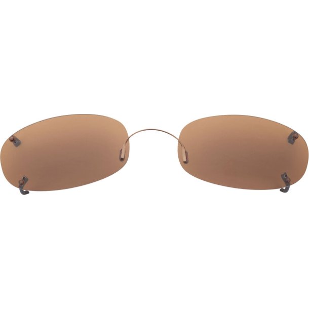 RIMLESS SUNCLIPS: OBLONG 52, COPPER