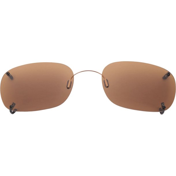 RIMLESS SUNCLIPS: RECTANGLE 48, COPPER