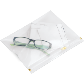 RX JOB BAGS ZIPPERED CLEAR - 20PCS