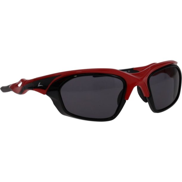 RX SUN - BREAKAWAY SHINY RED/BLACK W/GRAY LENS