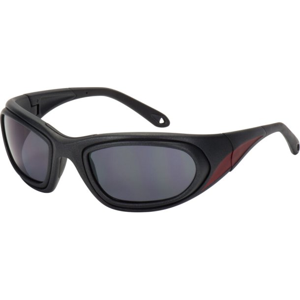 RX SUN - CIRCUIT FLEX XL MATTE GRAPHITE/RED W/GRAY LENS
