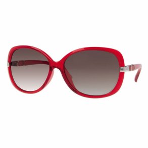 Red Ttansp. sunglasses s.60 gradient brown lenses