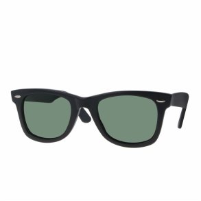 Matt black 50 22-145 sunglasses G15 lenses with case