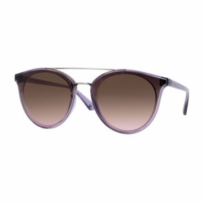 Purple transp.48 15-139 Sunglasses brown grad. purple lenses