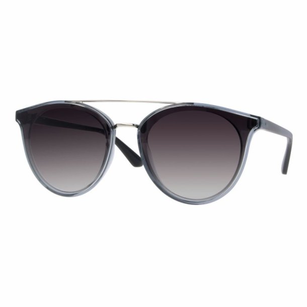 Dark grey/black sides 48 15-139 Sunglasses grad. grey lenses