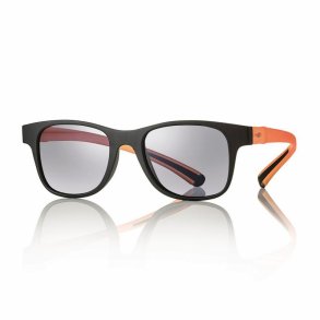 MATT BLACK/ORANGE OCCH.SOLE JUNIOR 45 17-145 GREY LENS+AST