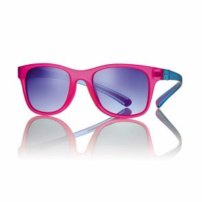 Matt Fuchsia Junior Sungl. 4718-145 w/Grad blue lens