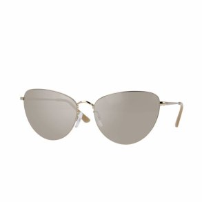 Gold 58 18-144 Sunglasses brown/white mirror lenses w.case