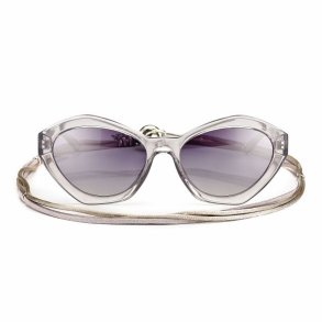 Airport lightgreySunglasses55-17-139Smoke grad.lens case+box