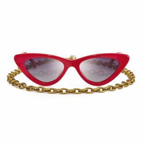 Airport Sunglasses Red 51 18-142 Grey grad.mirror lenses+box