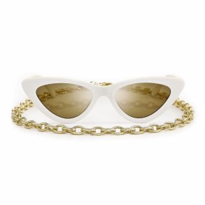 Airport Sunglasses Red 51 18-145 Goldbrown mirror lenses+box