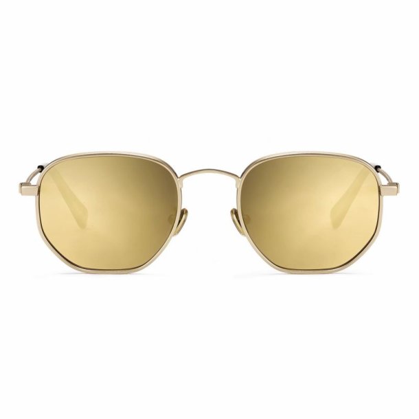 Airport Sunglasses Gold 51 21-145 Gold mirror lenses+box