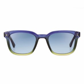 AIRPORT TOKYO 50 gradient blue acetate sunglasses blue lens
