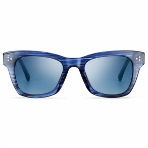AIRPORT TOKYO 50 shiny blue acetate sungl. grad.blue lens