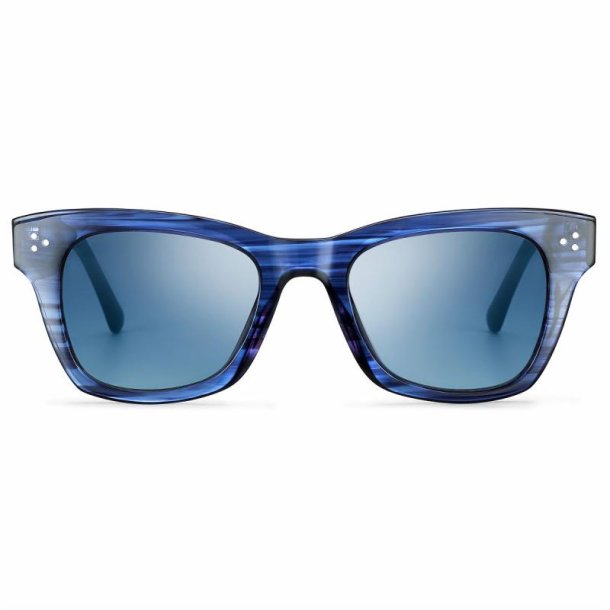 AIRPORT TOKYO 50 shiny blue acetate sungl. grad.blue lens