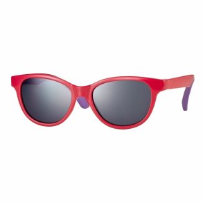 Shiny red/purple Junior Sunglasses 48 16-135 grey lenses
