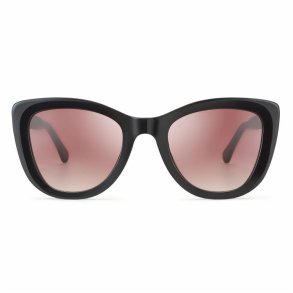 Airport lady black acetate sungl.s51 pinkgrad.lens+case+box