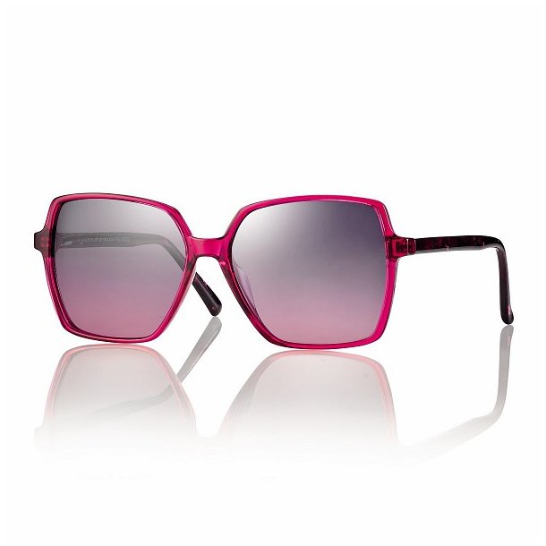TR90 Hand-Made Acetate Sides Mod. S0278 55|Transparent Magenta