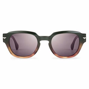 Tokyo green/demi Unisex sunglasses 49 22-145 smoke lenses