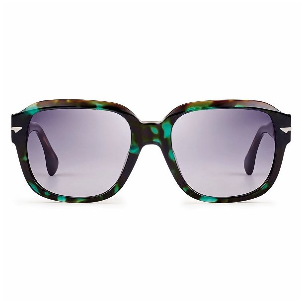 Big Squared. Shiny Green Demi - Woman
