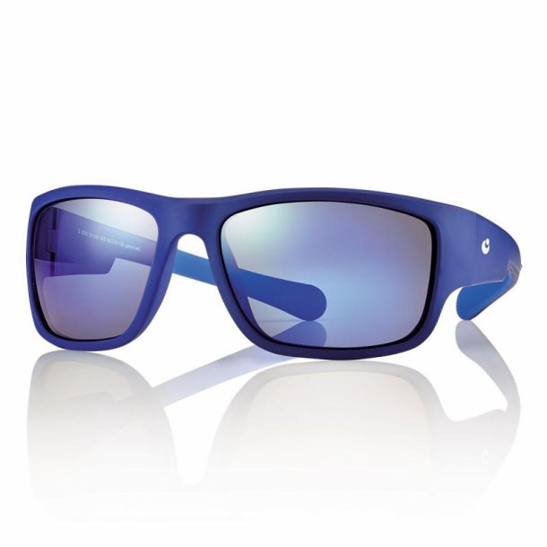 Blue Sunglasses SOFT TOUCH 6318-130 photocr. smoke lens