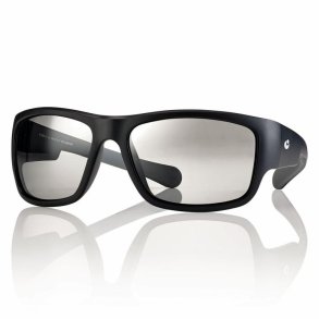 Black-grey Sunglasses SOFT TOUCH 61 17-130 photocr.grey lens
