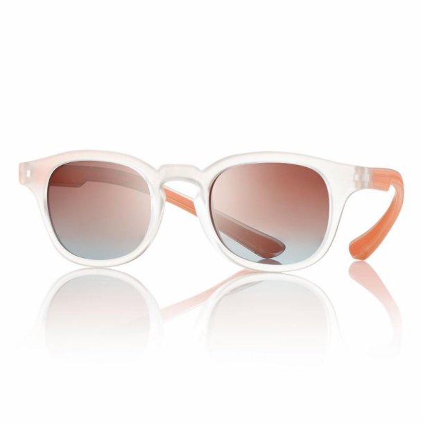Sunglasses Matt Crystal/Orange 48-22-155 brown/azure lens+c.