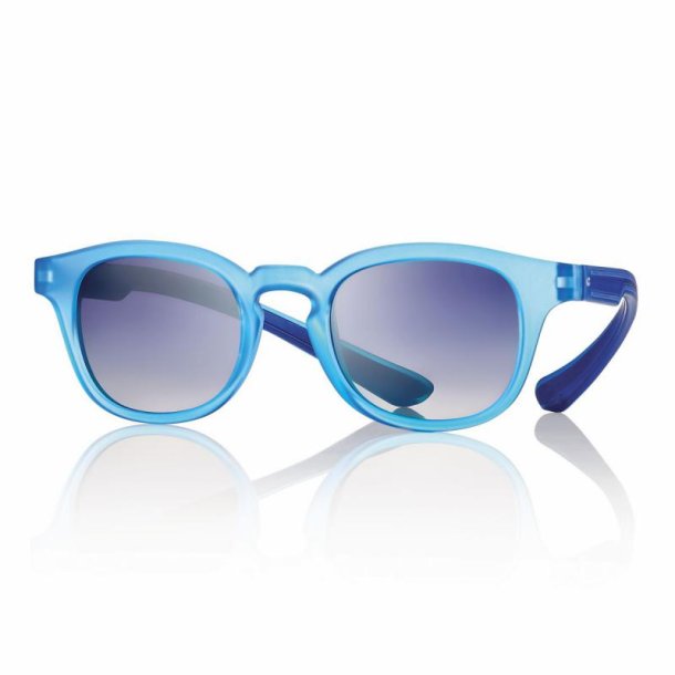 Sunglasses Matt Blue/Azure 45-20-155 blue gradient lens+case
