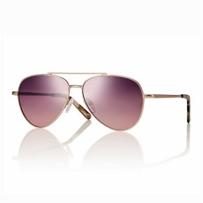ROSEGOLD Unisex metal sunglasses 54 13-140 grad.violet lens
