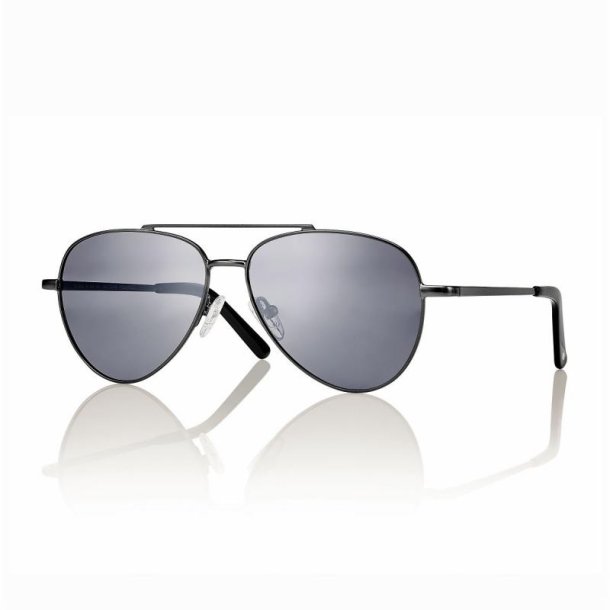 MT GUNMETAL Unisex metal sunglasses54 13-140 smoke lens+case