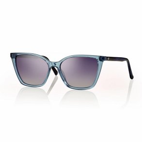 Shiny petrol/demi Lady sunglasses 53 15-140 grad. smoke lens