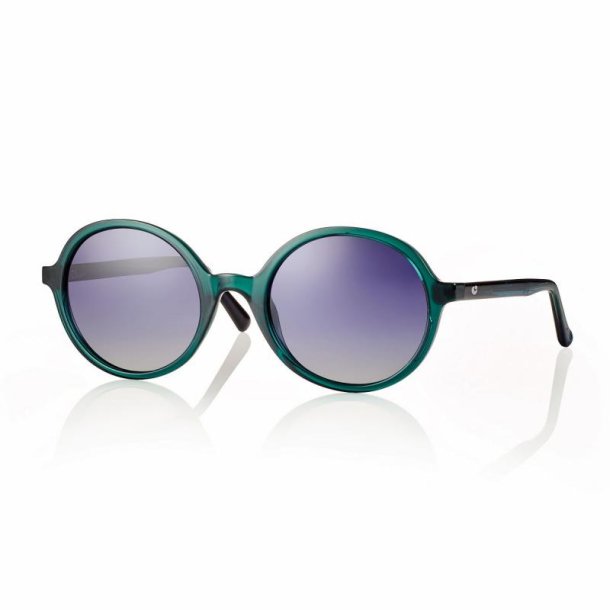Shiny petrol/demi Lady sunglasses 51 21-135 grad. blue lens