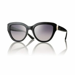 SHINY BLACK TR90 sungl. f.woman 52 20-145 grad.smoke lens+c.