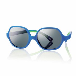 ACTIVE SUN SOFT MATT BLUE/GREEN KIDS 40 14-115 GREY LENS