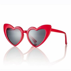 Shiny red sunglasses 5-8 years