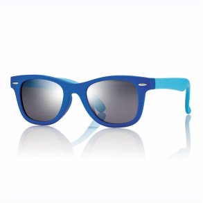 Matt Blue kids sunglasses 42 19-130 w/Smoke lenses + Case