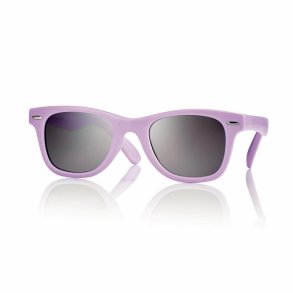 Shiny lilac 5-8 years sunglasses 42 19-130 smoke lenses
