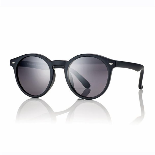 Matt black kids sunglasses 4419-130 w/Smoke lenses + Case