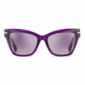 Airport Tokyo sun violet woman 55 18-140 + grad smoke lens