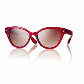 Shiny magenta sunglasses f. woman 51 17-145 grad. brown lens