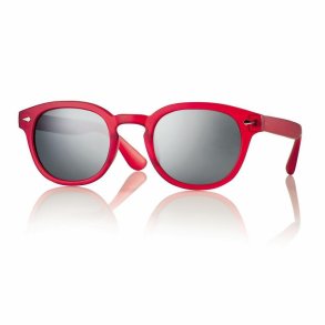 Matt red sunglasses f. woman 51 17-145 smoke lenses