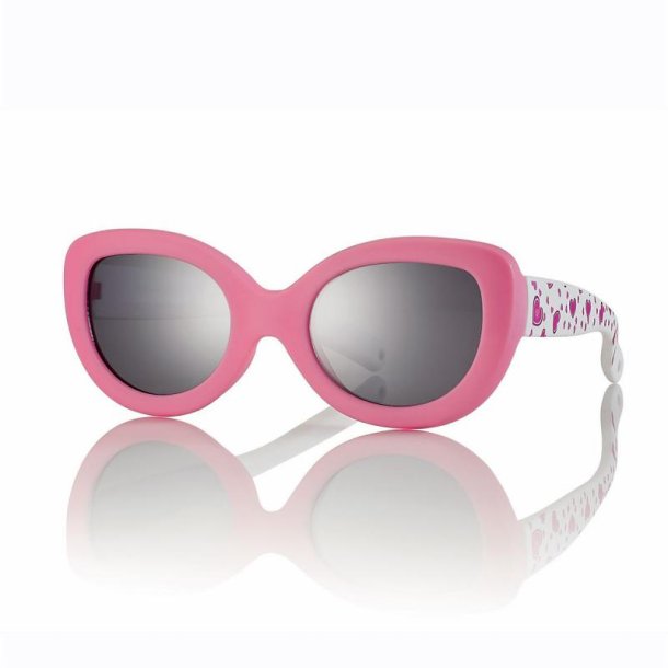 Rose/Deco Children Sunglasses37 16-100 Grey Lenses + Case