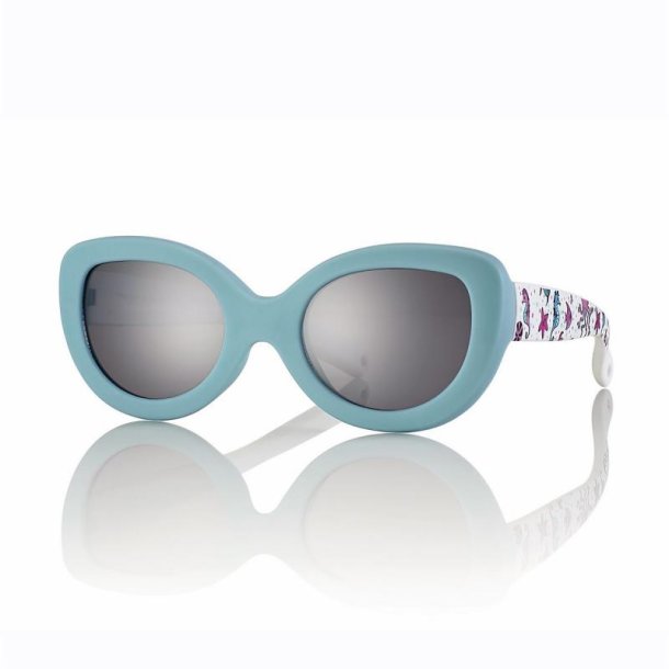 Petrol/Deco Children Sunglasses 37 16-100 Grey Lenses +Case