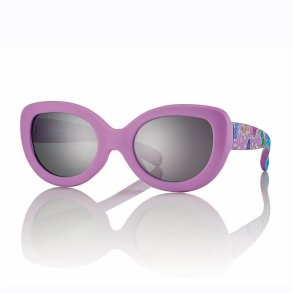 Lilac/Deco Children Sunglasses 37 16-100 Grey Lenses + Case