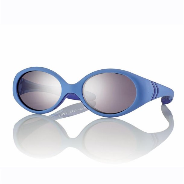 Mt Light-Dark Blue Kids Sunglasses 43 14-110 Smoke Lens+Case