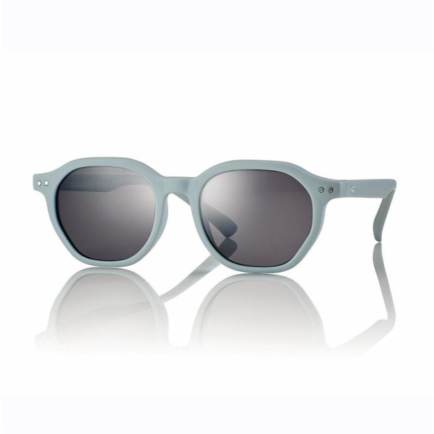 Matt Grey Kids Sunglasses 43 17-130 Smoke Lens+Case